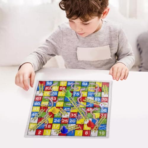 Folding Kids Board Games 5 Pack Lightweight Sets For Family Activities — view 6