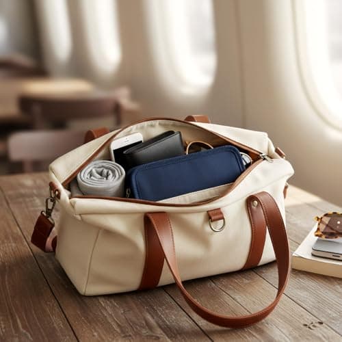 Hopzab Portable Insulin Cooler Bag, Insulated Medication Travel Case, Durable Oxford Fabric Thermal Pouch for Diabetic Supplies, Compact and Easy Carry with Secure Zipper(Navy Blue) — view 6