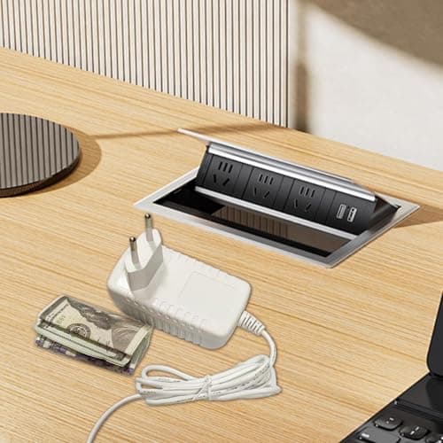 Secret Compartment Imitation Charger Shape Storage Box Money Box Anti-theft — view 3