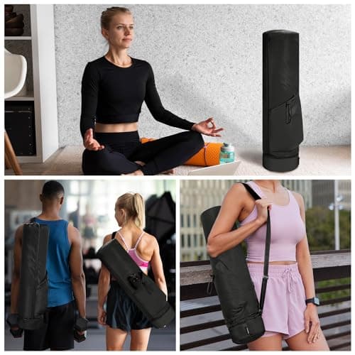 sportsnew Yoga Mat Bag Full Zip Pilates Bag with Adjustable Carring Strap — view 6