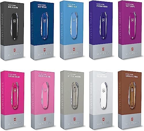 Victorinox Swiss Army Knife Classic SD, Pocket Knife, 7 Functions, Black — view 6