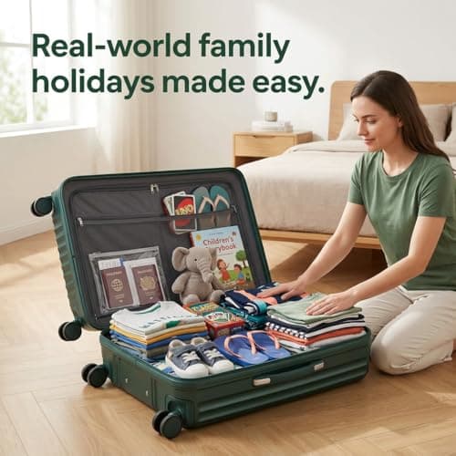 RMW Suitcase 24 Inch Medium Hard Shell Lightweight Check-in Luggage ABS+PC — view 5