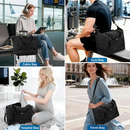 VSNOON for New Ryanair Cabin Bags 40x30x20, 24L Travel Carry on Bag — view 6