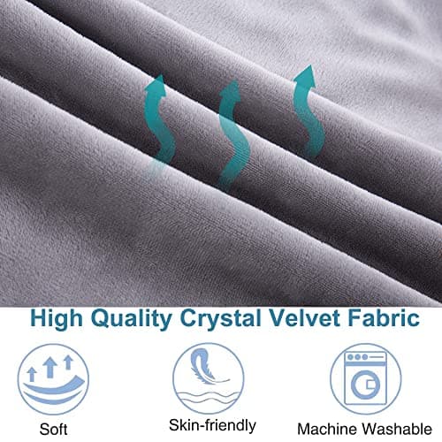 AS AWESLING U Shaped Velvet Pillowcase — view 3