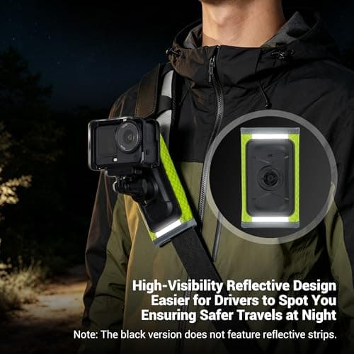 JJC Backpack Shoulder Strap Mount for Go Pro Hero 13 12 11 10 Action Camera — view 2