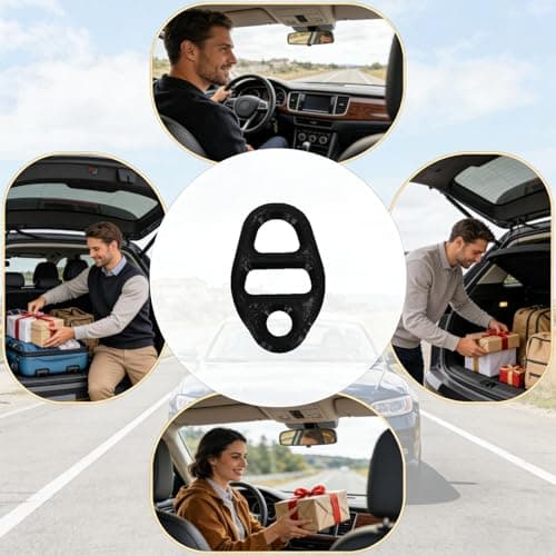 Car Trunk Lid Fixing Buckle Set 5PCS | PLA 4×6cm Anti- Clips Portable Storage Fastener Kit | Universal Car Cargo Trunk Organizer Retainer Accessories For Sedan SUV Truck RV Travel Road Trip — view 3
