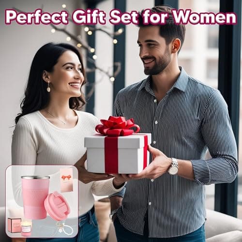 Artlive Gifts for Women – Travel Mug, Scented Candle & Keychain | Birthday, Valentine’s, Pamper Gift for Her, Thank You & Unique Gift for Wife, Mother, Girlfriend, Friend, Colleague — view 5