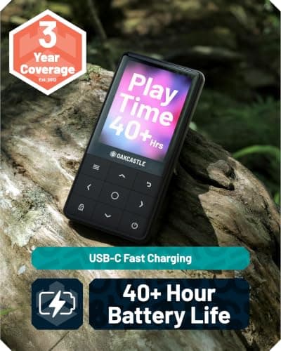 Oakcastle MP300 16GB Bluetooth MP3 Player with Built-In Speaker — view 3