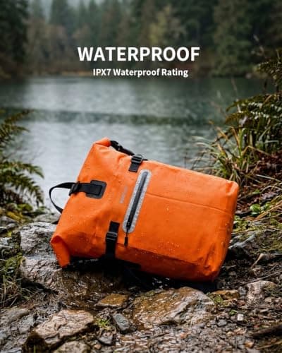 ECOHUB 30L Ultra-Light TPU Dry Bag Waterproof Backpack for Kayaking — view 2