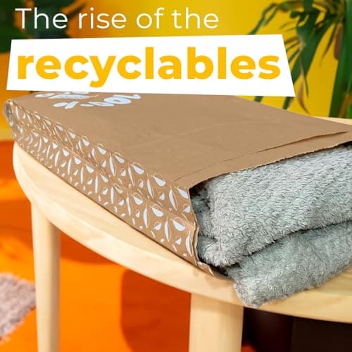 Simplelifeco UK Extra Large Paper Mailing Sacks | Eco Friendly, Planet Positive Packaging Bags Made from 100% Recyclable Paper (Pack of 10) — view 4