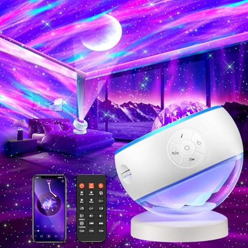 OneFire Galaxy Projector 16 Color Teenage Girl Gifts 5 Films Star Projector