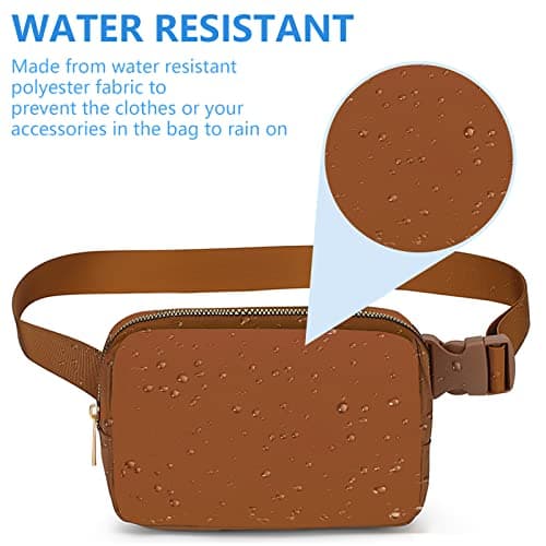 Invool Bum Bag for Women Men, Fanny Pack with Adjustable Straps Crossbody Fashion Waist Pack, Running Belt Bag for Travel Workout Cycling Hiking — view 5