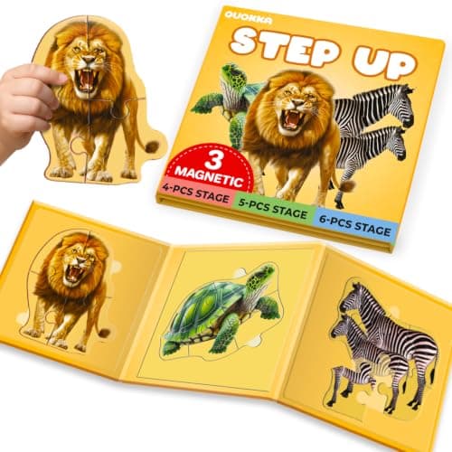 Magnetic Puzzles for 3 4 5 Year Olds - Travel Puzzles for Kids
