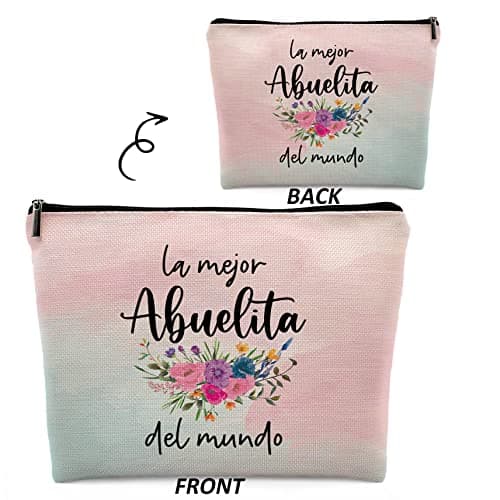Dwept Important Grandma Stuff Makeup Cosmetic Bag, Nana Grandma Makeup Travel Bag, Colour 3 — view 2