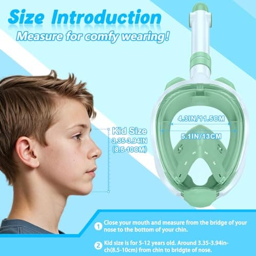 X99 Full Face Snorkel Mask — view 5