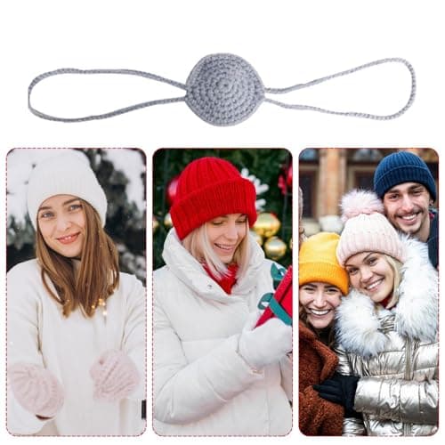 Nose Warmer Women – Soft Knitted Wool Nose Cover | Handmade Crochet Winter Accessory – Quirky Outdoor Skiing Cold Weather Ornament for Warmth Comfort and Festival Use — view 4