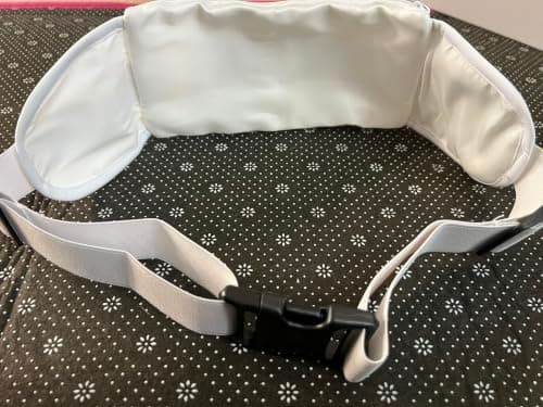 Umrah & Hajj White Waist Belt with Multiple Pockets – Travel Money Belt for Coins, Cash, Documents & Water Bottle Holder, Adjustable Pilgrimage Belt for Men & Women — view 3