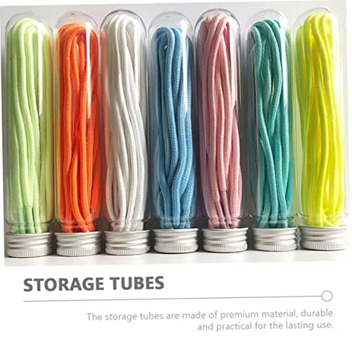 5pcs Shoelace Storage Tubes with Lid Portable Organizer — view 4