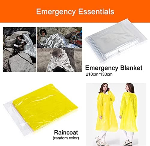 KAHEIGN 12 in 1 Car Emergency Kits, Auto Safety Tools Car Breakdown Kit Included Warning Triangle, Visibility Vest, Tow Rope, Utility Hammer, Jump Lead, Car Fuse, Storage Bag - for EU Road Assistance — view 6