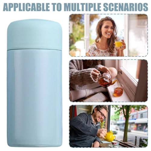 Insulated Flask, Leak-Proof Travel Mug Drinking Cup — view 4