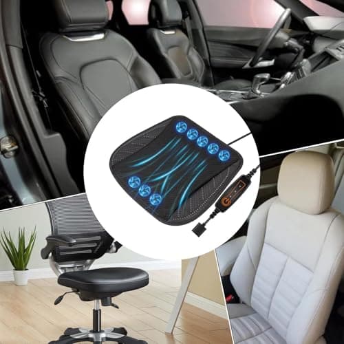 Cooling Car Seat Cover Cooling Ventilated Breathable Anti-sweat — view 4