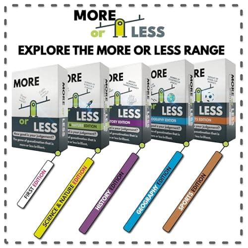 More or Less Card Game - Board Games for Adults & Teens | Age 12+ — view 6