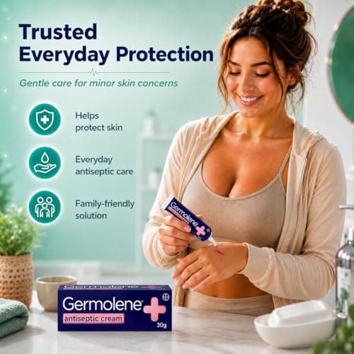 Antiseptic Cream 30g Bundle with 10 Cleansing Wipes & 5 Fabric Plasters | Travel & Home Care Essentials Kit — view 3