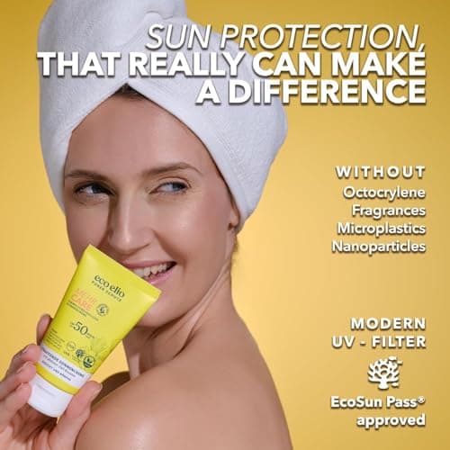 eco Elio SPF 50 Sustainable Sun Cream 50ml Extra Care I Without octocrylene and microplastics I Sunscreen Face Sun Cream face 50 I Sunscreen Fragrance-Free I Body 50 — view 6