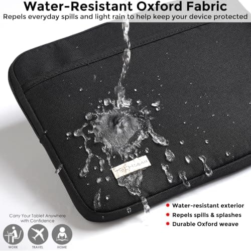 TECHGEAR Shockproof Tablet Sleeve for 12-13" iPad, Galaxy Tab & Surface Pro — view 4