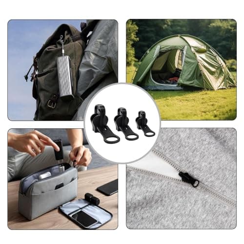 LEOUEANR Pack of 12 Universal Zip Repair Kit, Removable Sliders, Instant Fix Solution, Ideal for Clothes, Luggage & Backpacks, Essential for Travelers — view 6