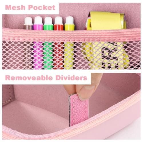 Ainiv Kids Instant Camera Case, Kid Camera Photo Paper Organizer Light Pink — view 5