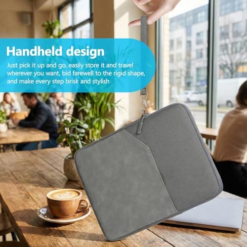 9-11 Inch Tablet Sleeve Bag, Water-Resistant Tablet Carrying Case for iPad — view 5