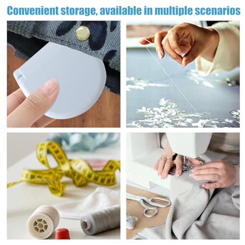 1 Pcs Mini TravelSewing Kit Portable Sewing Case with Scissors, Buttons, Pins, Thread and Needles, Sewing Supplies for Home and Travel, Beginner Emergency Repair Kit — view 6