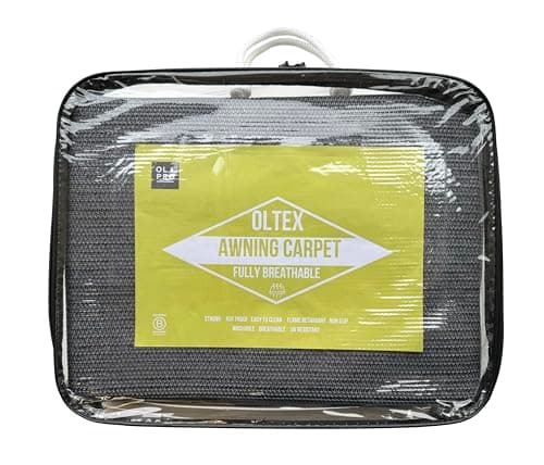 OLPRO OLTEX Breathable Groundsheet, Footprint, Awning, Tent Carpet, Blue, 2.5m x 2.5m - Ideal for Campervans, Motorhomes, Caravans, Tents, Canopies and Gazebos — view 5