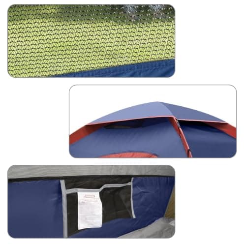 Pop Up Tent 2 Man, Waterproof Windproof Anti-UV Camping Tent, Instant Automatic Tent, Lightweight, for Beach, Outdoor, Traveling, Hiking, Camping, Fishing — view 6