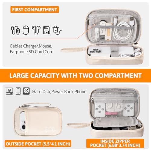 OrgaWise Travel Cable Organiser, Electronics Bag — view 3