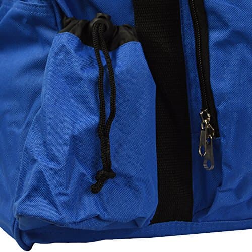 Andes 40 Litre Blue Sports Gym Travel Bag Shoulder Holdall Luggage, Includes Shoe Pocket, Drinks Pocket and Adjustable Shoulder Strap — view 3