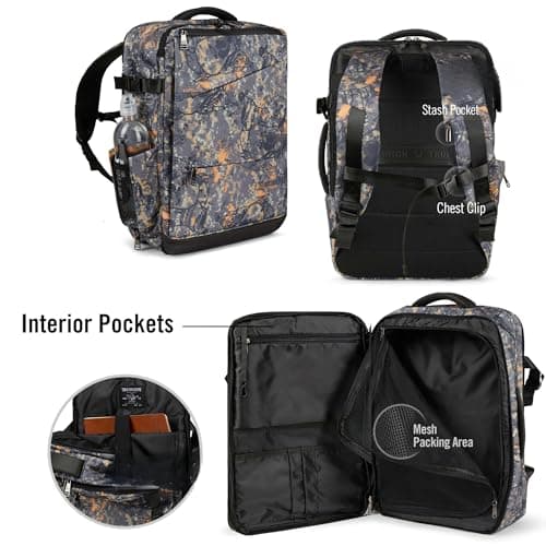 True Religion Travel Backpack for Men Flight Approved, 16" Laptop, Tech Bag — view 5