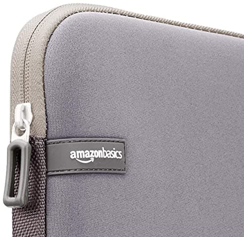 Amazon Basics 15.6 inch Laptop Sleeve Case - Grey — view 5