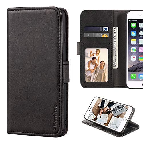 Shantime Faux Leather Case for ZTE Telstra 5G Hotspot 2 - Black