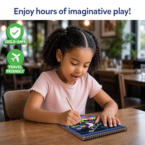 Skillmatics Magical Scratch Art Book for Kids – Animals, Creative Activity — view 6