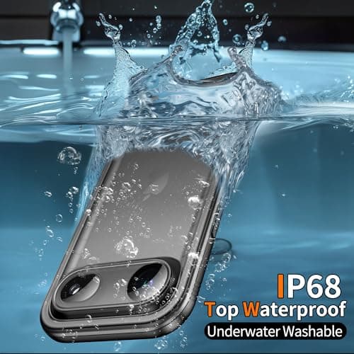 Cozycase TOP Full Waterproof 360 Military Case for iPhone Air, Black — view 4