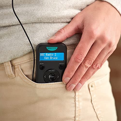 Coopers of Stortford - Portable DAB Radio with FM Tuner and Headphones - Pocket Size Design with Rechargeable Battery - USB Charging Lead Included — view 3