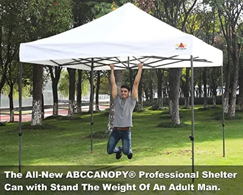 ABCCANOPY 3x3M Commercial Pop-Up Canopy Instant Shelter Carry Bag Black — view 5
