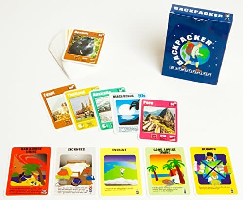 BACKPACKER - The Ultimate Travel Game - Fun pocket sized card game about travelling around the world — view 4