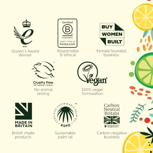 Eco Warrior Exfoliating Body Scrub Soap Bar, Citrus & Oatmeal, Vegan, 100g — view 6
