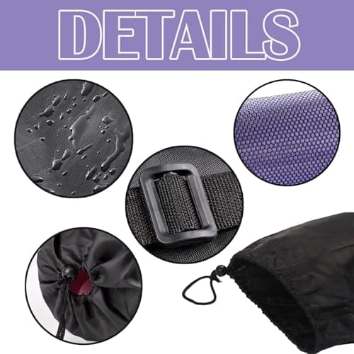 Zodazoqa Waterproof Yoga Mat Carry Bag with Adjustable Strap — view 6