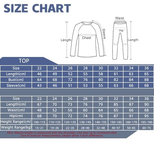 Startseite Kids Base Layer - Athletic Kids Thermal Long Sleeve Top and Leggings Compression Set for Sport Football Basketball Ski Black — view 6