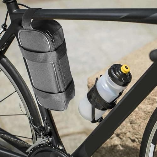 Yiohejy Electric Bike Controller Bag, Bicycle Tube Storage Bag, Bicycle Controller Carrier, Wear-Resistant and Waterproof, Portable for Travel, Outdoor Biking, Camping — view 5