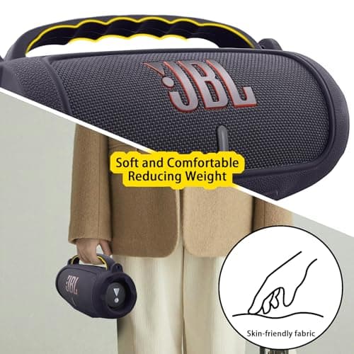 co2CREA Silicone Case for JBL Charge 5 WiFi and Bluetooth Speaker — view 6